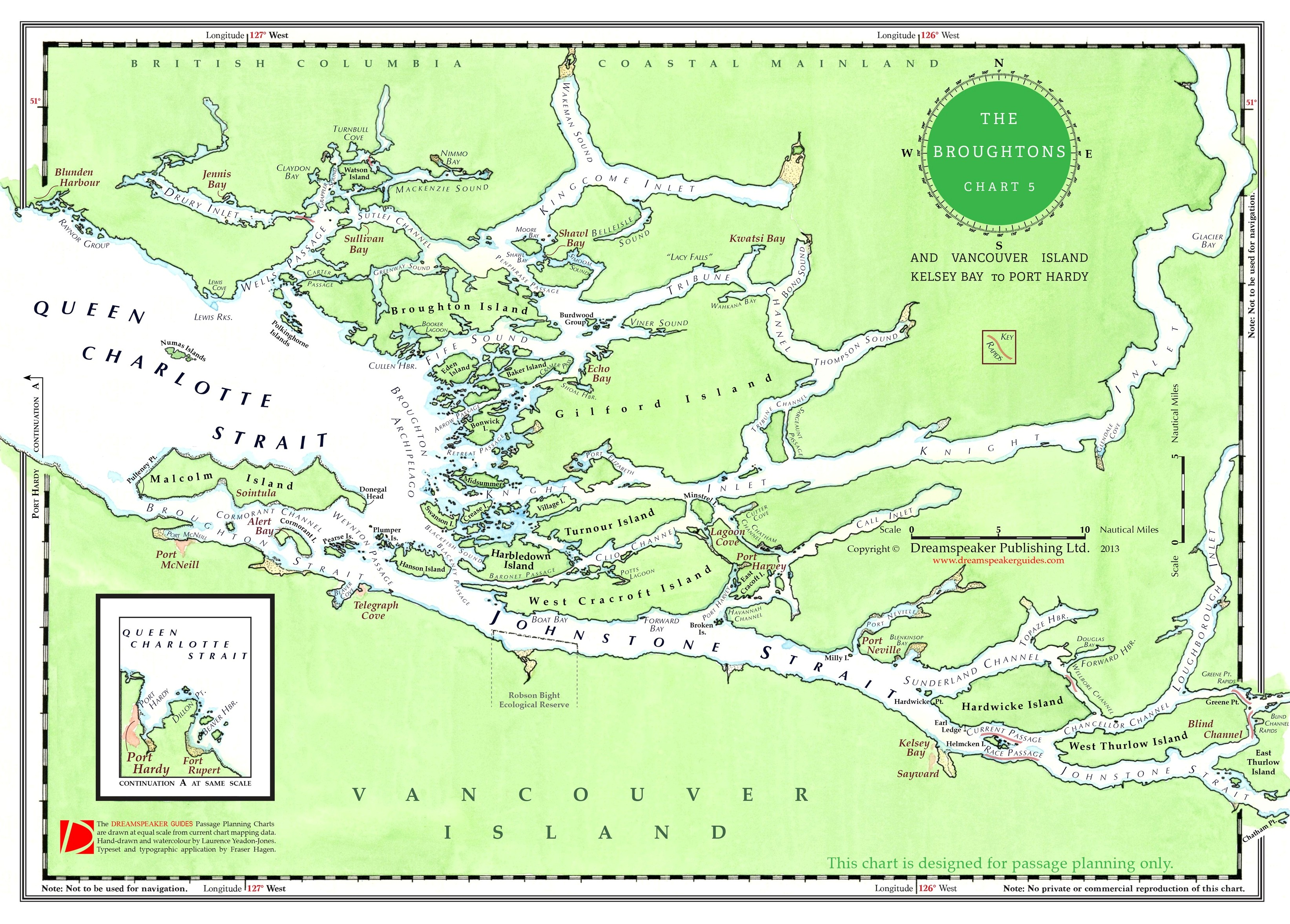 Sailing The Broughton Archipelago Dreamspeaker Guides